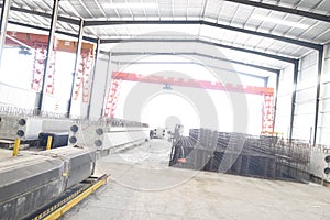 Experimental study on large precast prestressed concrete spatial structures