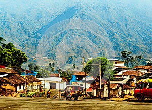 Huehuetenango, Huehuetenango, Guatemala. Generative AI. photo