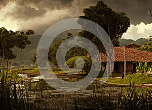 Ipiales, NariÃ±o, Colombia. Generative AI. photo