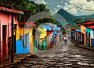 Jinotega, Jinotega, Nicaragua. Generative AI. photo