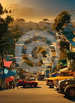San Francisco, Agusan del Sur, Philippines. Generative AI. photo
