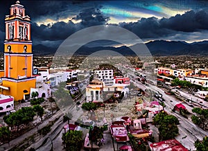San Pedro Garza Garcia, Nuevo LeÃ³n, Mexico. Generative AI. photo