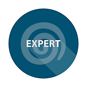 expert badge on white