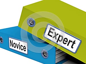 Expert Novice Folders Mean Learner And Advanced