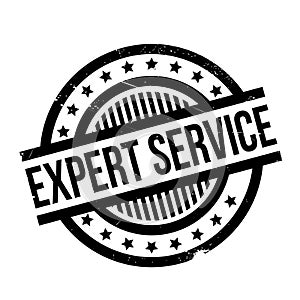 Expert Service rubber stamp