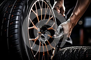 Expert tire repair and replacement service with vulcanization and maintenance solutions