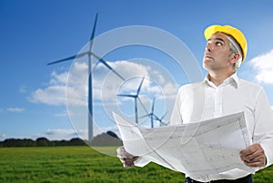 Expertise architect senior engineer plan windmill