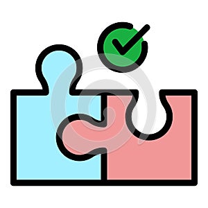 Expertise utility icon color outline vector