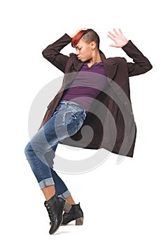 Expessive Modern Dance Pose