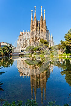 Expiatory Temple of the Holy Family, Sagrada Familia, Barcelona, Spain