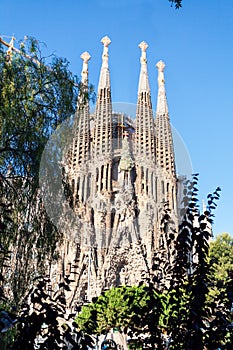 Expiatory Temple of the Holy Family, Sagrada Familia, Barcelona, Spain