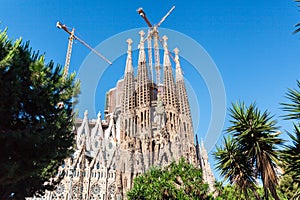 Expiatory Temple of the Holy Family, Sagrada Familia, Barcelona, Spain