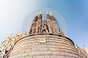 Expiatory Temple of the Holy Family, Sagrada Familia, Barcelona, Spain