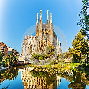 Expiatory Temple of the Holy Family, Sagrada Familia, Barcelona, Spain