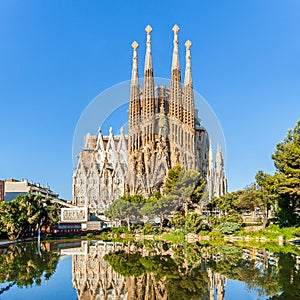 Expiatory Temple of the Holy Family, Sagrada Familia, Barcelona, Spain