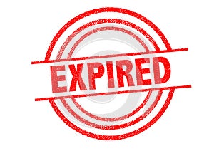 EXPIRED Rubber Stamp