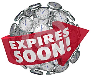 Expires Soon Clock Sphere Limited Time Offer Deadline