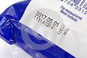 Expiry date printed
