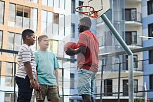 Explaining Basketball Rules To Teenage Boys