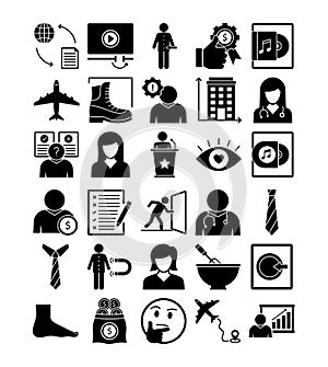 Explanatory Vector icons Set, Every single icon can be easily modify or edit photo