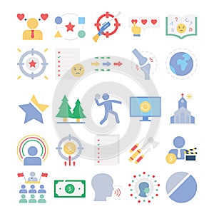 Explanatory Vector icons Set, Every single icon can be easily modify or edit