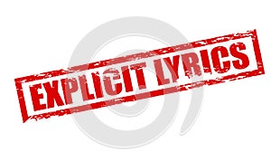Explicit lyrics