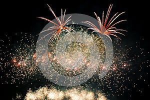 Explode firework