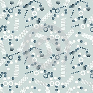 Exploded mechanism creative pattern