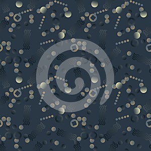 Exploded mechanism creative pattern