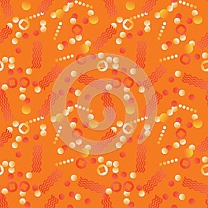 Exploded mechanism creative pattern