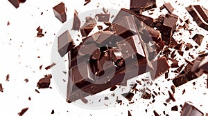 Exploding Chocolate Bar - Generative AI