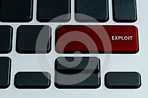 Exploit on Keyboard photo