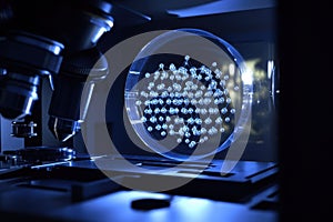 Exploration of particle structure using advanced microscope technology in a laboratory setting