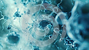 Explore cellular mysteries, unravel disease nuances, and advance medical understanding, Ai Generated