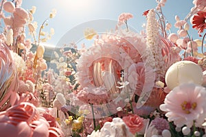 Explore the concept of a floralthemed community