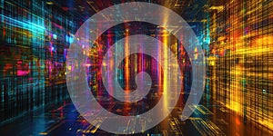 Explore Digital Labyrinth Of Data Stream and Network Structure With Information