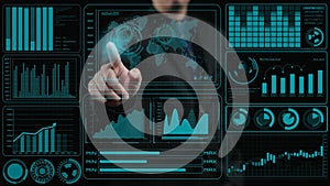 Data Visualization and Business Analytics: Interactive Dashboard with Graphs and Charts for Insights and Decision-Making