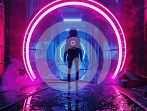 Explore a dystopia with cyberpunk neon lights, encounters with extraterrestrial life, journeys through parallel universes, and the