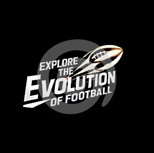 Explore the evaluation of football logo