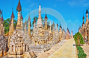 Explore Kakku Pagodas in Myanmar