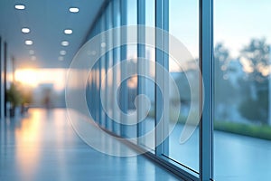 Explore Modern Office Space, featuring Natural Light and Minimalist Design Theme