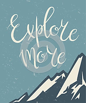 Explore more poster