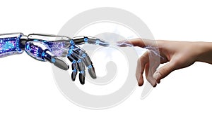 Humanity's Future: Seamless Interaction with Advanced Technology for Innovation and Progress