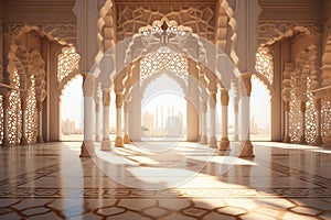 Explore the role of Islamic art in conveying