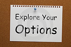 Explore Your Options