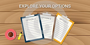 Explore your options business problem choice