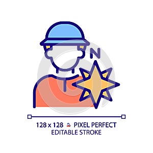 Explorer pixel perfect RGB color icon