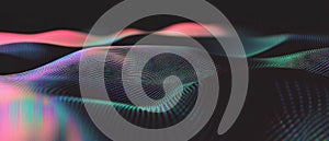 Exploring abstract data streams and sound nodes with dynamic flow patterns