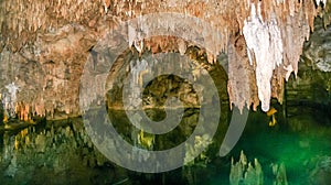 Exploring Aktun Chen caves on Riviera Maya photo