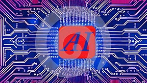Exploring Artificial Intelligence - Chip - processor - circuits